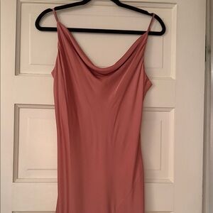 Shona Joy Dusty Rose Backless Dress